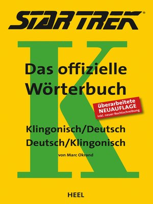 cover image of Star Trek--Das offizielle Wörterbuch